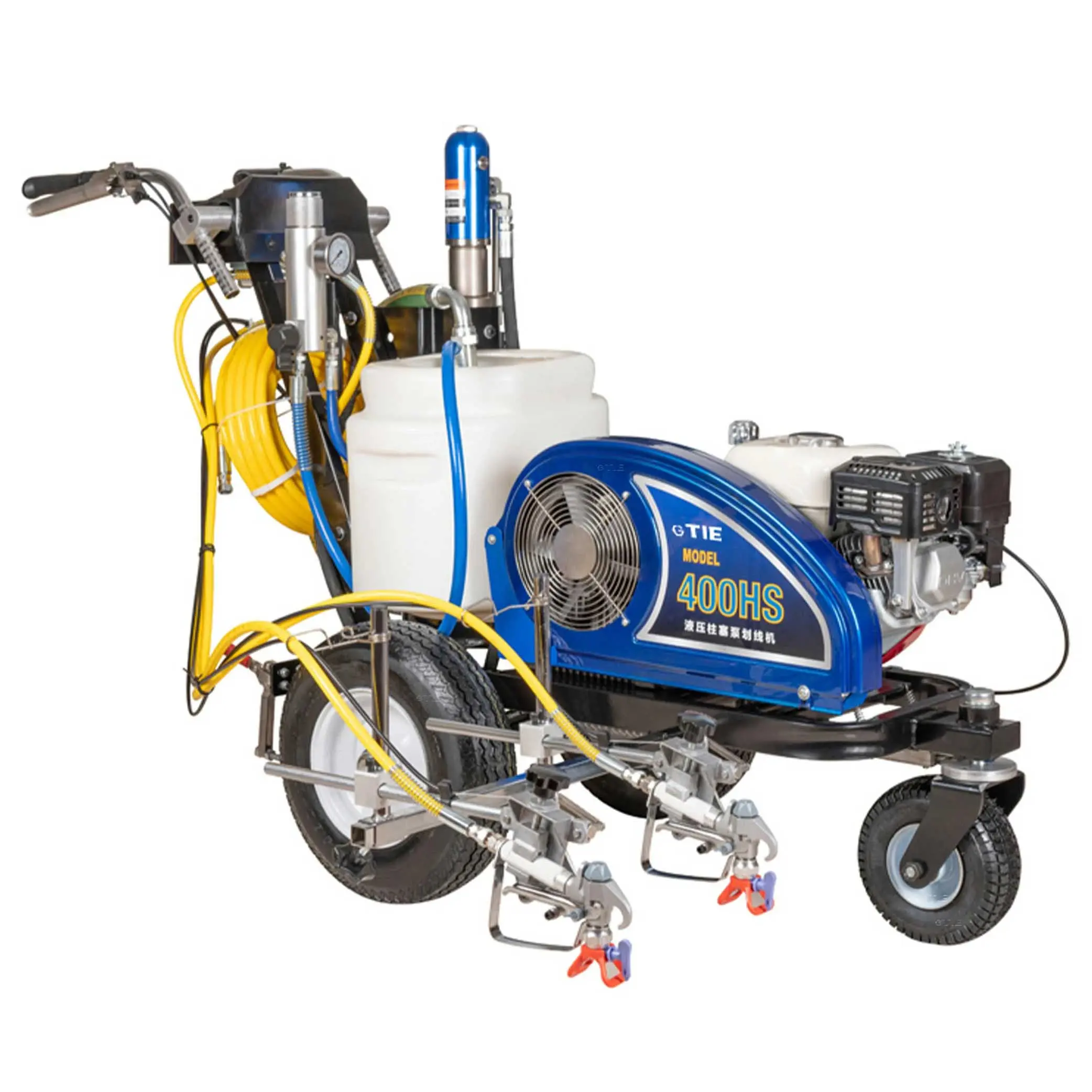 PT-400HS Hydraulic Piston Cold Spray Road Paint Sprayer Left