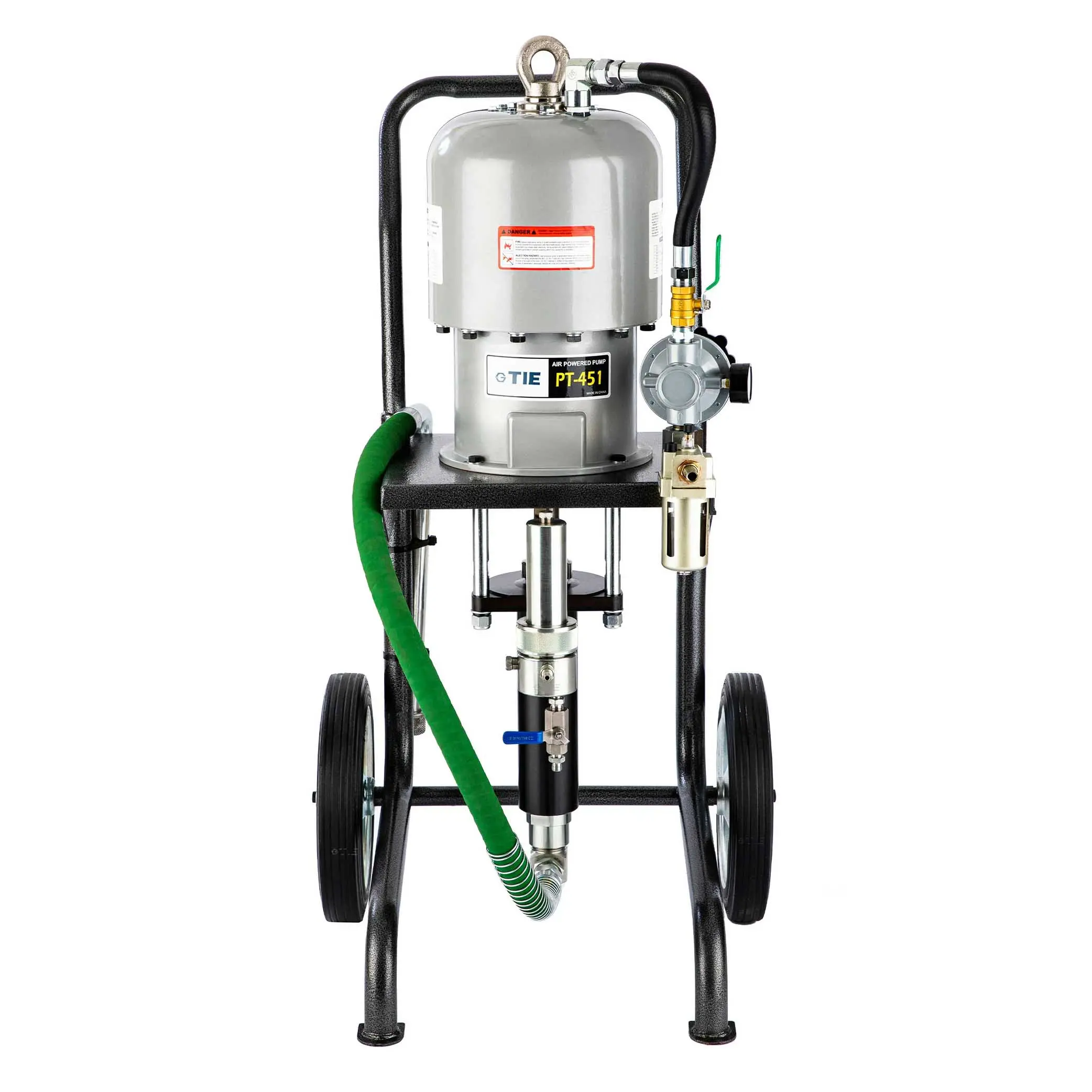PT-451 Pneumatic Piston Paint Sprayer Front